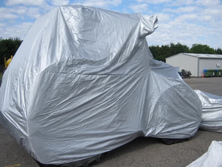 Tailored tractor cover
